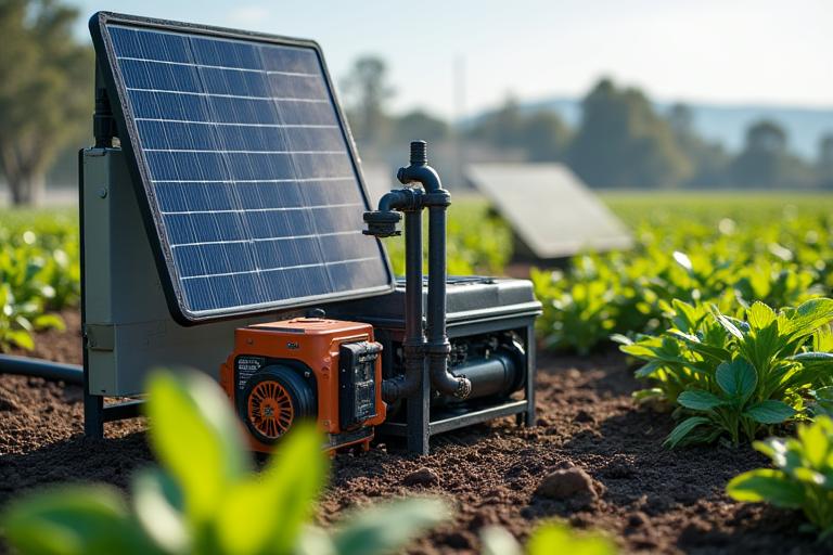 Hybrid Energy Irrigation System
