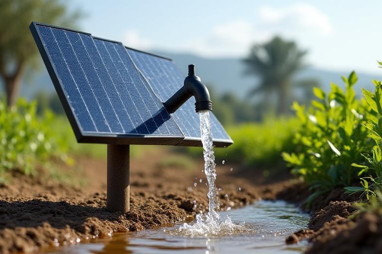 Rural Solar Water Pumping System