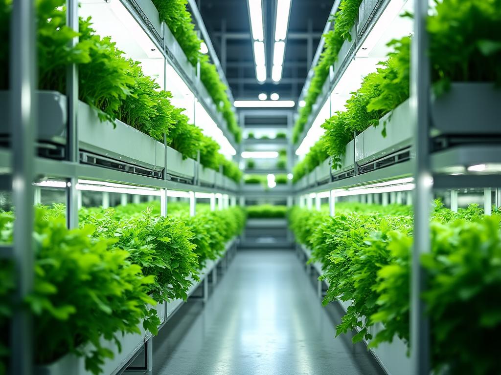 Vertical Hydroponics Urban Farm Setup